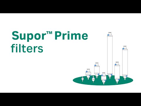 Supor Prime filters: High throughput for high concentration mAbs