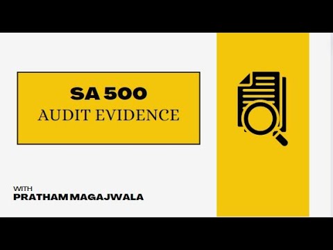 SA500 - Audit Evidence | CA Final Audit | May 2024 & Nov 2024