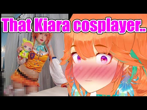 Kiara Saw All Those 𝐇𝐎𝐓 Kiara Cosplayers and...