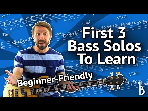 3 Easy Bass Solos To Get Started (Even If You’ve Never Taken A Bass Solo)