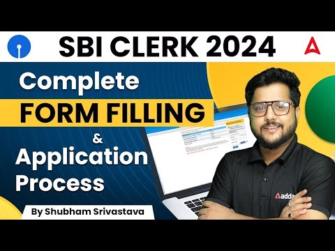 SBI Clerk Form Fill Up 2024 Complete Application Process | SBI Clerk Form Kaise Bhare