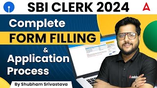 SBI Clerk Form Fill Up 2024 Complete Application Process | SBI Clerk Form Kaise Bhare