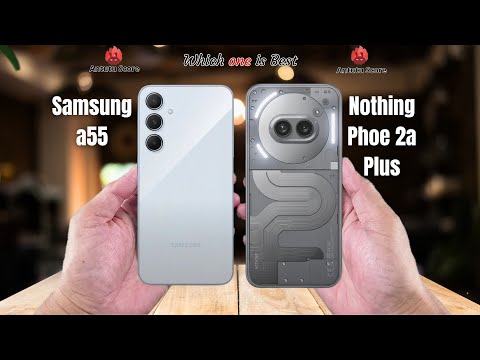 Samsung a55 vs Nothing Phone 2a Plus  Full comparison ⚡Which one is Best