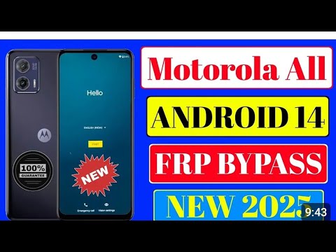 New Tracks 👉 All Motorola Frp Bypass Android 14 Done ✅ | Setting Not Open ❌ | Moto All Frp Unlock