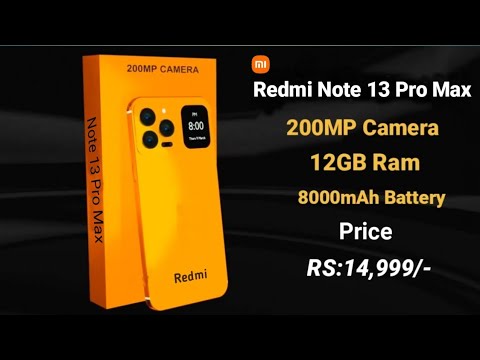 Redmi Note 13 Pro Max 5G - 7000mAh Battery, 250MP Camera, 12GB Ram, 256GB, Hand's On, Get a Website