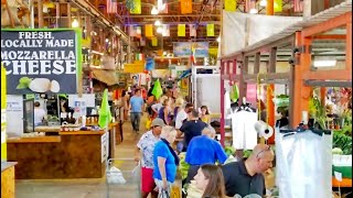 Checking out The Yellow Green farmers market in Hollywood Fl.