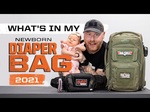 What's In My Newborn Diaper Bag 2021