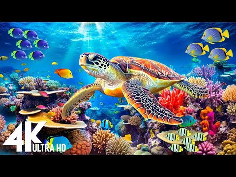 [NEW] 11HR Stunning 4K Underwater Wonder • Beautiful Tropical Fish - Peaceful Marine Exploration