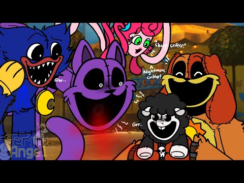 Toys & Smiling Critters Meet Baba Chops From Nightmare Critters ?! - Poppy Playtime Chap 3,4 - (AU)