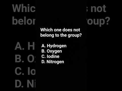 odd one out mcqs question