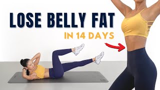 LOSE BELLY FAT in 14 Days - Get a Flat Stomach, Burn Belly Fat🔥10 MIN Abs Workout