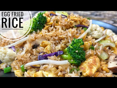 Vegetable Fried rice | How To Make Egg Fried Rice At Home | Egg Fried Rice Recipe