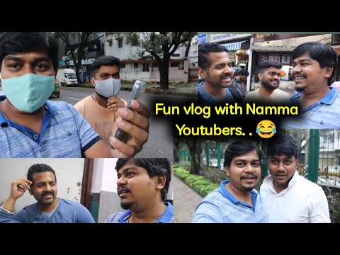 Treat ಕೊಡಲ್ಲ ಅಂದ್ರೆ iPhone ಕೊಡಲ್ಲ..😂 | Met England Kannada Youtuber Agni..😁| Likhith Shetty Vlogs |