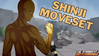 Shinji Moveset In The Strongest Battlegrounds