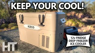 ICECO iCooler 3 In 1 Review! The $299 45qt 12v Compressor Refrigerator Freezer Cooler On Indiegogo