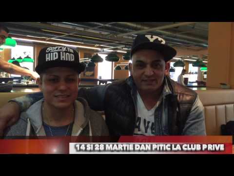 Dan Pitic La Club Prive 14 si 28 martie