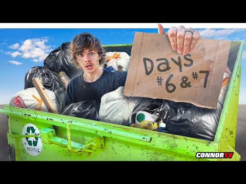 I Survived 7 Days Only Dumpster Diving *Final Day*