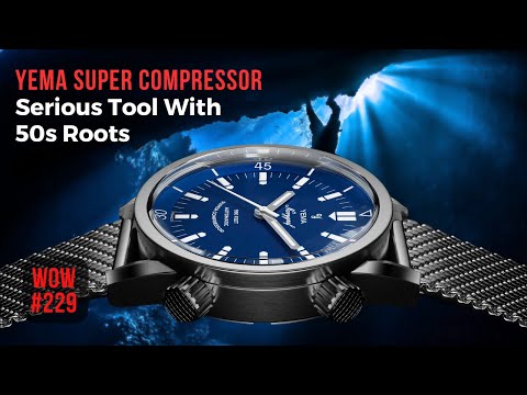 Yema Navygraf Super Compressor Dive Watch // Watch of the Week. Review 229