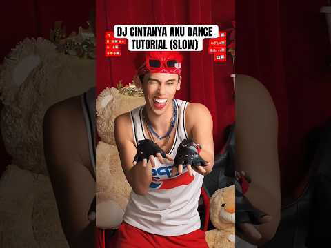 DJ CINTANYA AKU DANCE TUTORIAL (SLOW) #shorts #dancetutorial