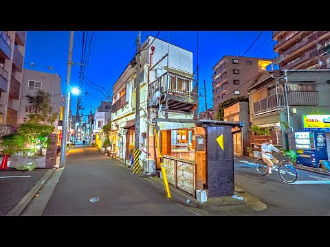 Suburban Tokyo Walk During Blue Hour | Summer 2024 • 4K HDR