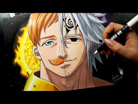 Speed Drawing - Escanor | Estarossa [NANATSU NO TAIZAI]