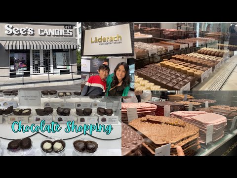 VLOGMAS DAY 18 | See's and Läderach Chocolate Shopping 🍫 | Living in Los  Angeles