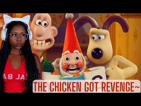 The Chicken Wanted Revenge~ - Wallace & Gromit: Vengeance Most Fowl Official Trailer Reaction