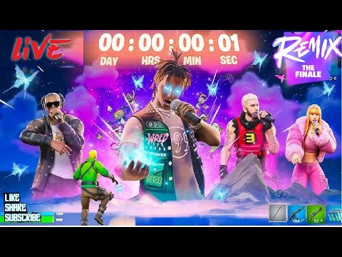 🔴LIVE! - FORTNITE *JUICE WRLD* LIVE EVENT!  use code: SMARTY78.