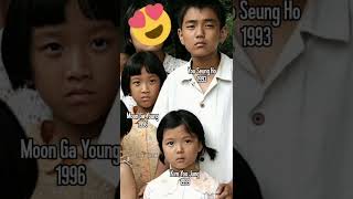 Their Glowup🔥✨ #shorts#kpop#kactor#yooseungho#kimyoojung#moongayoung#viral#trending#fypシ