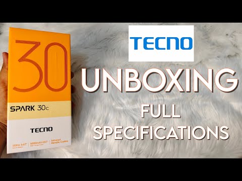 TECNO SPARK 30C QUICK UNBOXING 2024