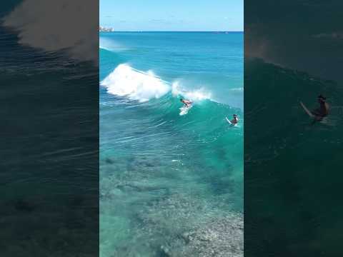 Backside close out #surfers #oceanlife #reef #surf #left #backsidesurfing