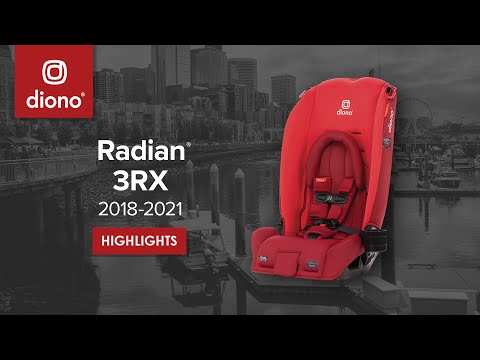 Diono® Radian® 3RX | All-in-One Convertible Car Seat | Product Highlights | 2018-2021