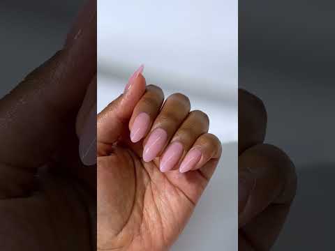 Nude press on nails just acrylic like!