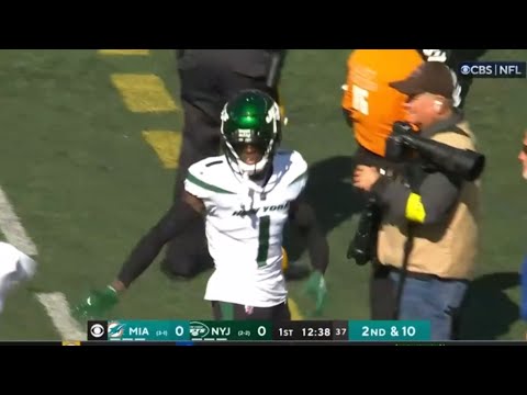 Sauce Gardner INJURED Teddy Bridgewater and Forces Safety! Dolphins Vs Jets Week 5 NFL Highlights