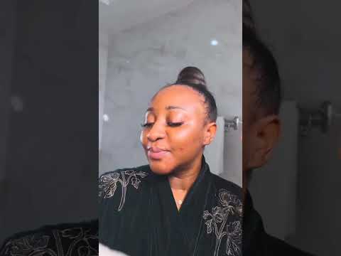 My night time skin care routine, Ini Edo #shorts