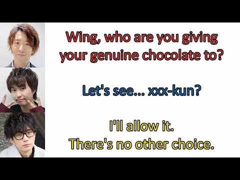 [ENG SUBS] Kimura Ryouhei, Eguchi Takuya, Yonaga Tsubasa talk about Valentine's Day