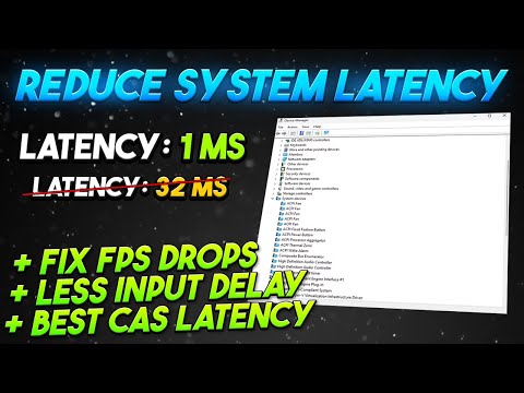 How To LOWER SYSTEM LATENCY For Gaming (Less Input Delay) | 2024