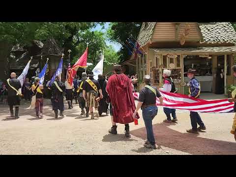 Parade at Scarborough Fair Texas 2022