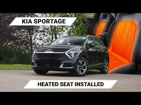 Heated Seats Fitted To This Brand New KIA Sportage