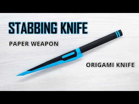 Crafting an Thin Stabbing Knife Entertaining - DIY Tutorial for Cosplay Fun