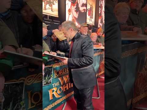 It’s Gollum everybody! The Lord of the Rings: The War of the Rohirrim UK Premiere!