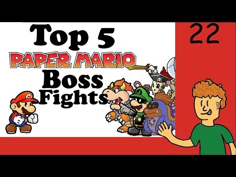 Top 5 Paper Mario Boss Fights