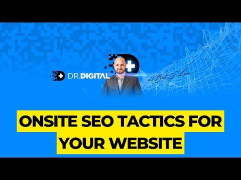 Boost Your Ranking with These Top Onsite SEO Tactics - Brett S. Lane, Digital Marketing Expert