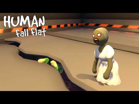 BALDI VS GRANNY GANG BEASTS BATTLE in HUMAN FALL FLAT