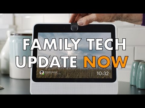 Facebook Releases Touchscreen Smart Speaker | Family Tech Update Now