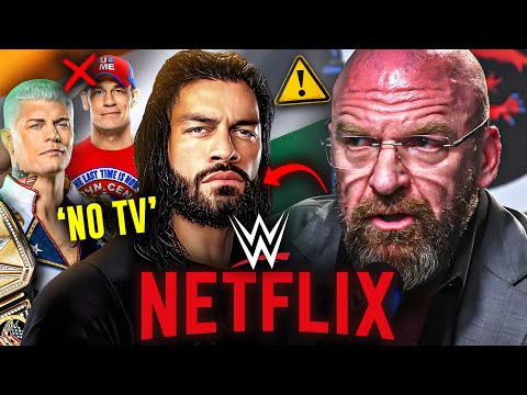 WARNING To INDIAN WWE FANS ⚠️! WWE Cancelled From TV | WWE Netflix In India Full Details