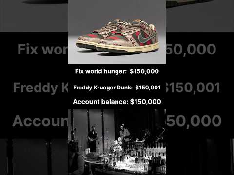 🤑I NEED A DOLLAR DOLLAR (Freddy dunks) 🔪💰#sneaker #shoes #nike #dunk #shorts