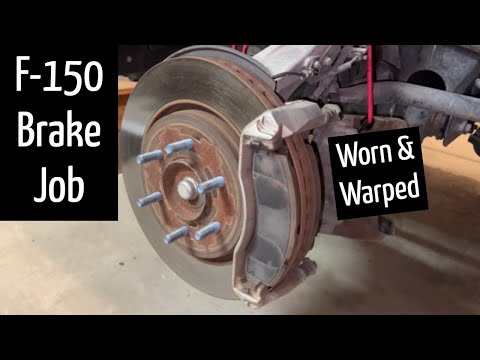 F-150 Front Brake Job PLUS Tip to Remove Stuck Rotors