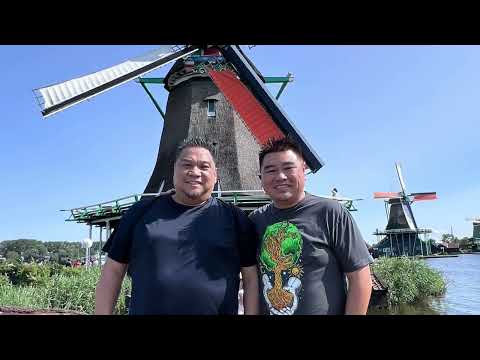 Zaanse Schans Park Amsterdam NL - see Windmills, Goats, and Cows. Plenty of Cheese Tasting at Farm