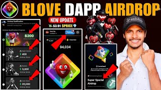 Blove Dapp Airdrop Qualification | Blove Dapp New Update | Blove Dapp Airdrop Withdrawal Process